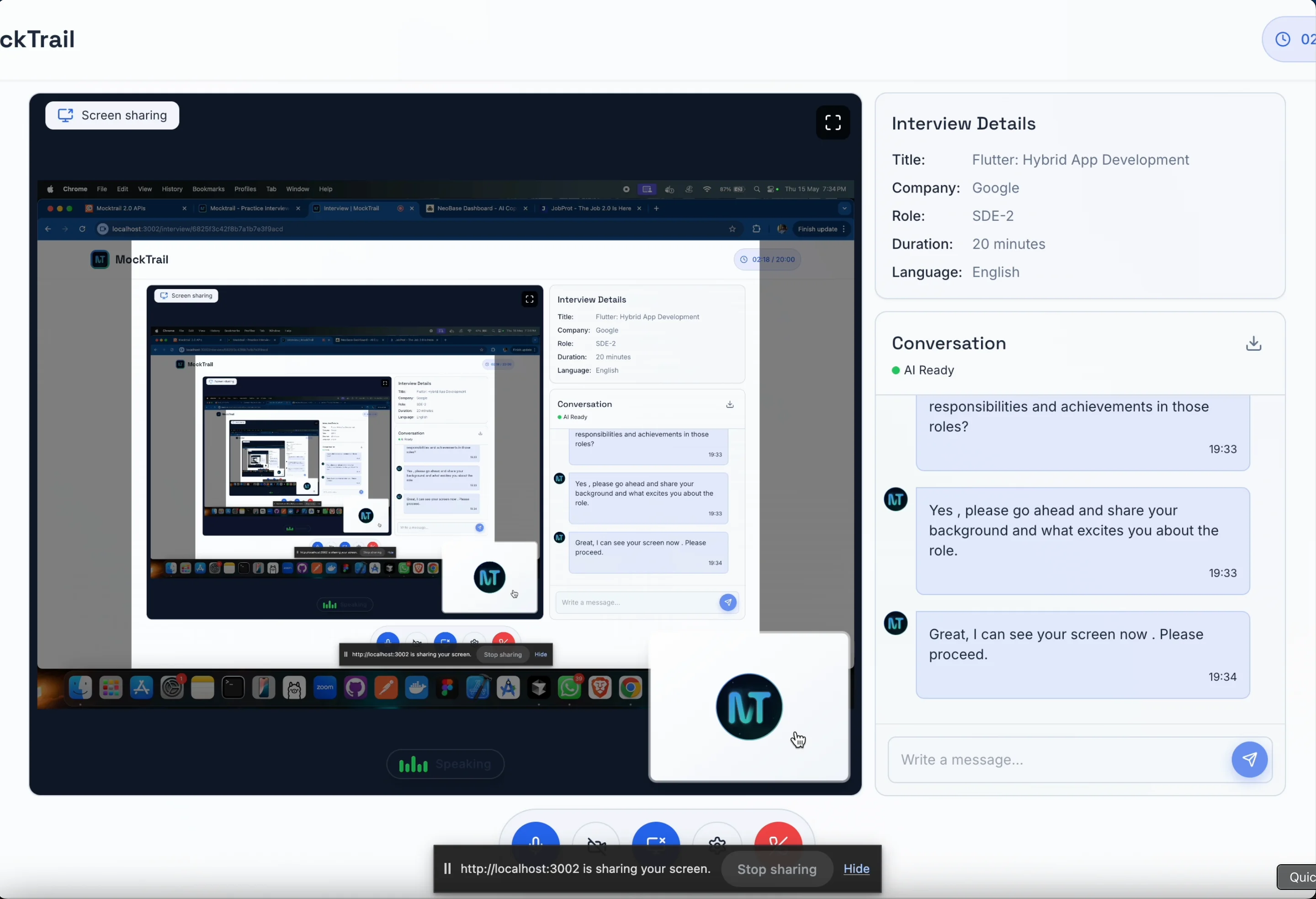 Screen-Share & Present
