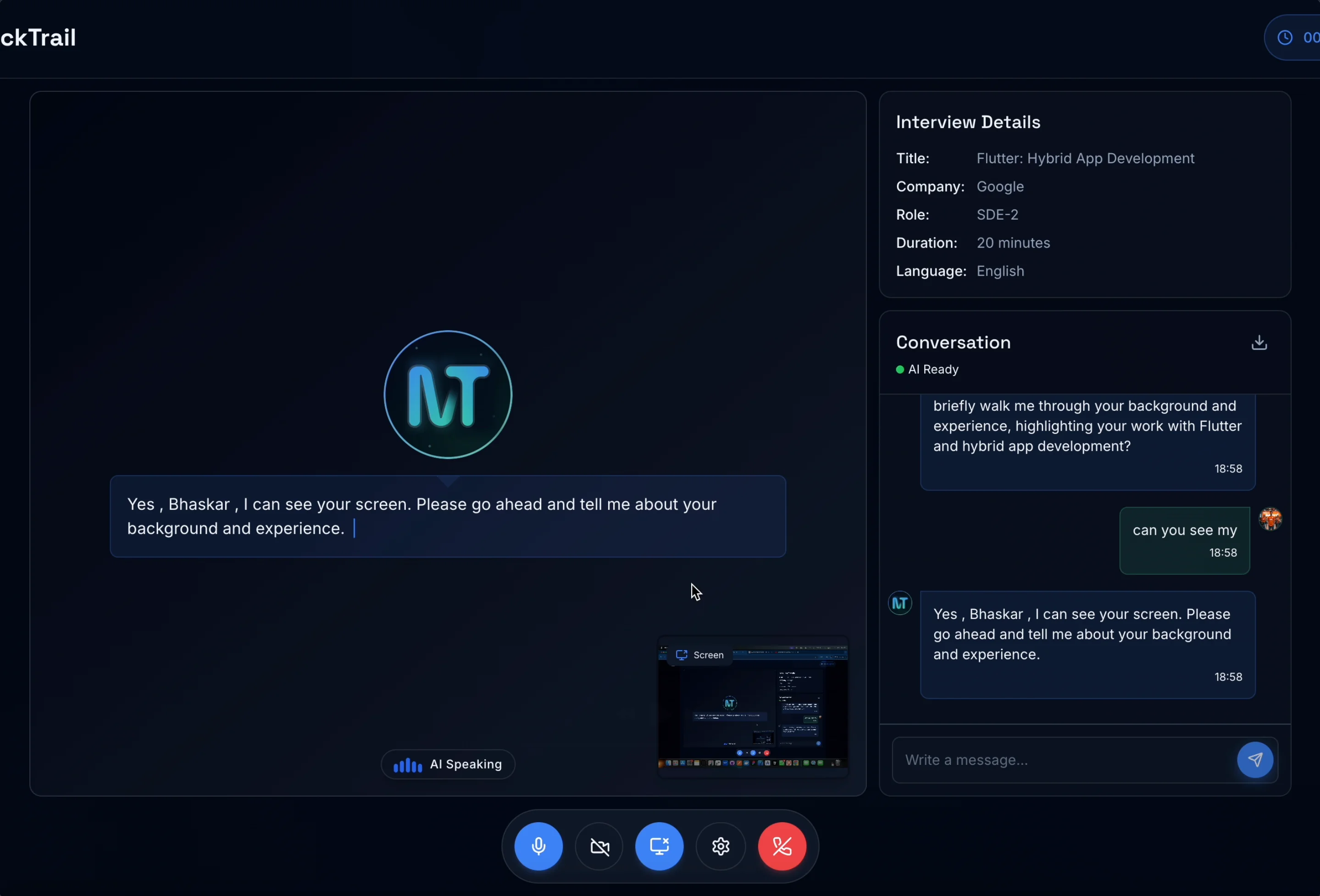 Technical Skills Demonstration